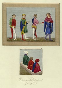 Personajes de distinción del siglo XIV de English School