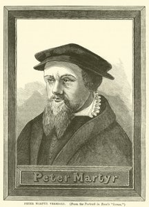Peter Martyr Vermigli (grabado) de English School