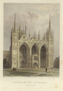 Catedral de Peterborough de English School