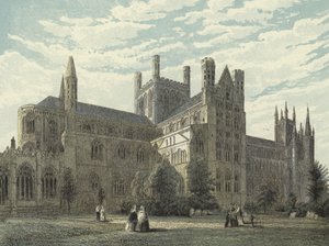 Catedral de Peterborough, Vista Noreste de English School