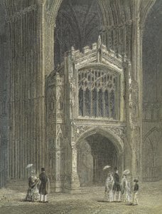 Catedral de Peterborough, Vista del Pórtico, Extremo Oeste de English School