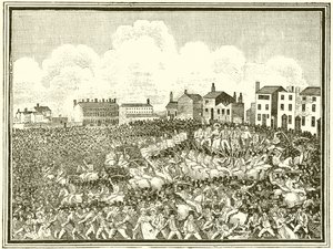 Masacre de Peterloo de English School