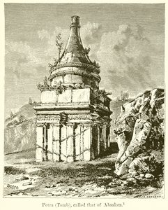 Petra (Tumba), llamada la de Absalón de English School