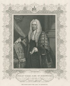 Philip Yorke, primer conde de Hardwicke, de 