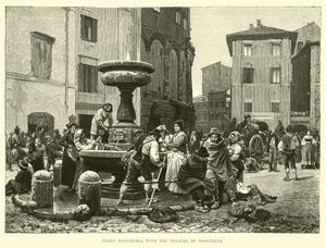 Piazza Montanara, con el Teatro de Marcelo