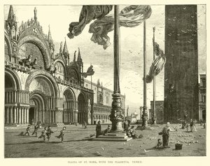 Piazza de San Marcos, con la Piazzetta, Venecia de English School