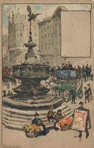 Piccadilly Circus, Londres de English School