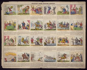 Imágenes de la historia inglesa de English School