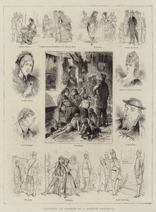 Imágenes de Londres por un artista francés, I de English School