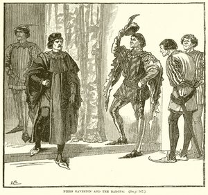 Piers Gaveston y los barones de English School
