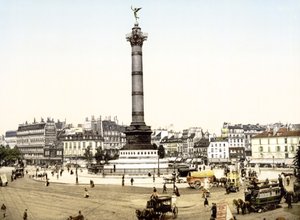 Place de la Bastille, París de English School