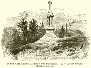 Lugar donde Piers Gaveston fue Decapitado