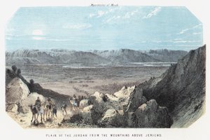 Llanura del Jordán desde las montañas sobre Jericó de English School