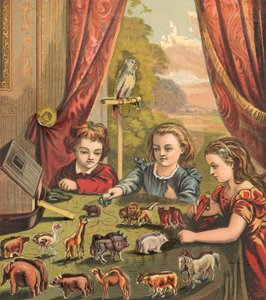 Jugando con el arca de Noé de English School