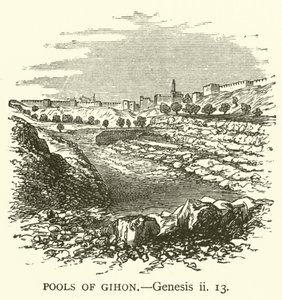 Estanques de Gihón, Génesis, ii de English School