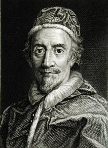 Papa Clemente IX (1600-69) de English School