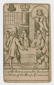 Carta de juego del Complot Papista