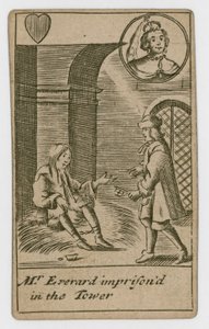 Carta de juego del Complot Papista de English School