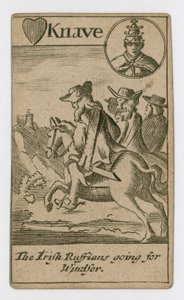 Carta de juego del Complot Papista