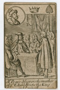 Carta de juego del Complot Papista de English School