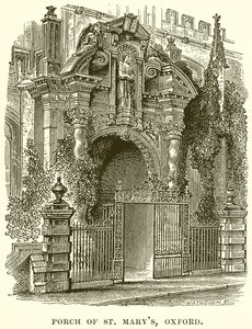 Pórtico de Santa María, Oxford de English School