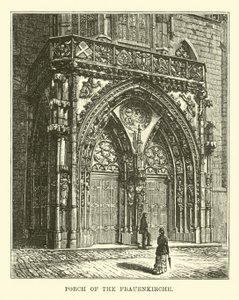 Pórtico de la Frauenkirche de English School