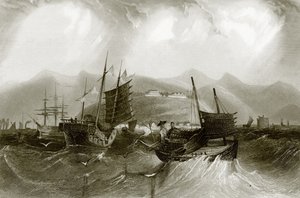 Puerto de Ting-Hai o Hafen von Ting-Hae