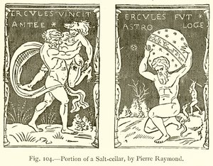 Porción de un salero, por Pierre Raymond