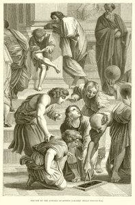 Parte de las Escuelas de Atenas (Galería Della Segnatura)