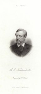 Retrato de A E Nordenskioeld de English School