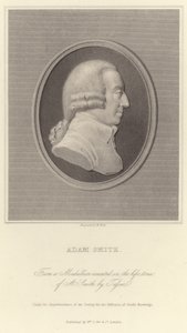 Retrato de Adam Smith de English School