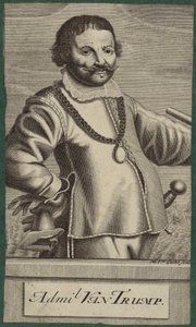 Retrato del Almirante van Trump de English School