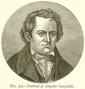 Retrato de Aloysius Senefelder