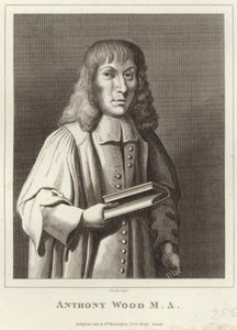 Retrato de Anthony Wood de English School