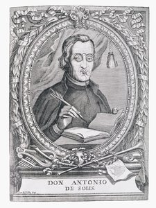 Retrato de Antonio de Solis y Rivadeneira (1610-86) de 