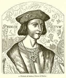 Retrato de Arturo, Príncipe de Gales de English School