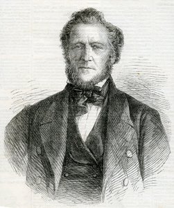 Retrato de Brigham Young, 1861 de English School