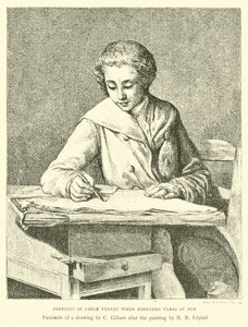 Retrato de Carle Vernet a los catorce años de English School