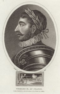 Retrato de Carlos IX de Francia de English School