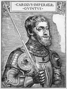 Retrato de Carlos V (1500-58), Emperador del Sacro Imperio Romano