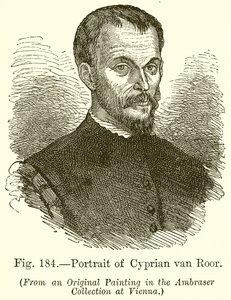 Retrato de Cyprian Van Roor de English School