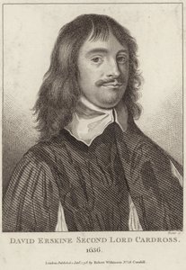 Retrato de David Erskine, Segundo Lord Cardross de English School
