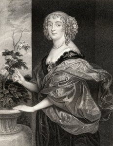 Retrato de Dorothy Sidney, Condesa de Sunderland, de Retratos Británicos de Lodge, 1823 de English School