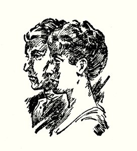 Retrato de E Oe Somerville y M Ross (litografía) de English School