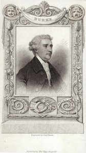 Retrato de Edmund Burke de English School