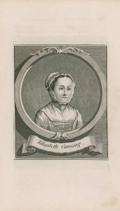 Retrato de Elizabeth Canning de English School