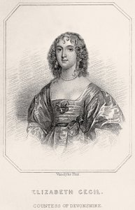 Retrato de Elizabeth Cecil, Condesa de Devonshire de English School