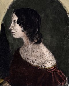 Retrato de Emily Jane Bronte, poeta y escritora británica (1818-1848). National Portrait Gallery.