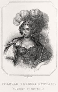 Retrato de Frances Theresa Stewart de English School