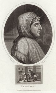 Retrato de Francesco Petrarca de English School